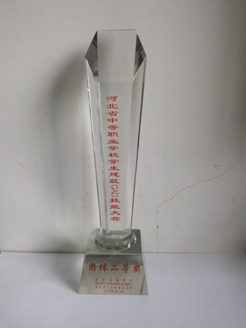 河北省中职学生CAD技能大赛团体二等奖